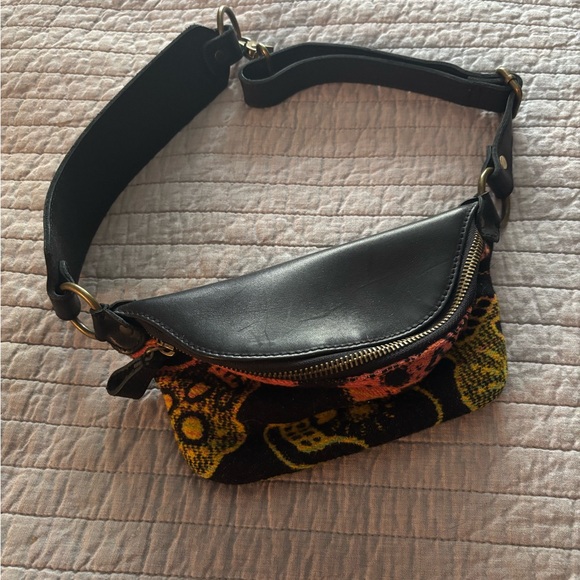 Pendleton skull leather wool waist pack - Picture 1 of 4